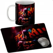 Podkładki pod mysz - Zestaw Kubek + Podkładka - Batman Gotham - Prezent Wiele Wzorów + Imię - miniaturka - grafika 1