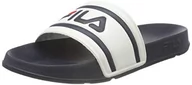 Klapki i japonki męskie - FILA Męskie klapki Morro Bay 2.0 męskie, White Fila Navy, 42 EU - miniaturka - grafika 1