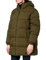 Kurtki męskie - Tommy Hilfiger Parka męska High Loft, Olivewood, M - miniaturka - grafika 1