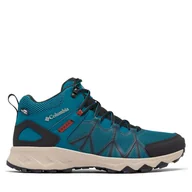 Buty trekkingowe męskie - Trekkingi Columbia Peakfreak II Mid Outdry 2100691 Turkusowy - miniaturka - grafika 1
