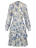 Sukienki - ApartFashion Damska sukienka letnia, Niebieski-wielokolorowy., 40 - miniaturka - grafika 1