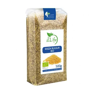 BioLife BIOLIFE KASZA BULGUR BIO 500G BL105 - Kasza - miniaturka - grafika 1