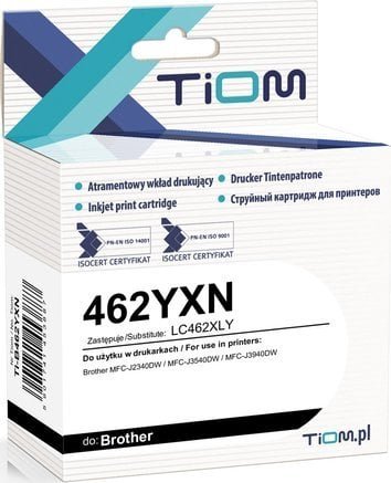 Tusz Tiom Tusz Tiom do Brother 462YXN LC462XLY 1500 str. yellow