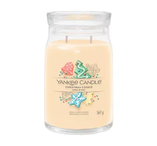 YANKEE CANDLE SIGNATURE ŚWIECA ZAPACHOWA CHRISTMAS COOKIE 567G - Świece - miniaturka - grafika 1