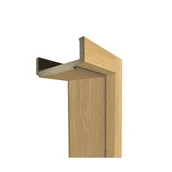 Ościeżnice - Ościeżnica regulowana do skrzydeł bezprzylgowych 80 Prawa Dąb piaskowy 180 - 220 mm Artens - miniaturka - grafika 1