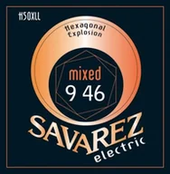 Struny gitarowe  - Savarez Struny do gitary elektrycznej sześciokątny wybuchowy nikiel zestaw mieszany .009-.046 676517 - miniaturka - grafika 1