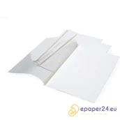 Okładki do laminatorów i bindownic - TERMOOKŁADKA STANDING A4/9 MM BIAŁA 1 SZT - miniaturka - grafika 1