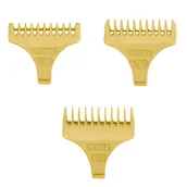 Pozostałe akcesoria fryzjerskie - Komplet 3 żółtych nasadek do trymera Wahl Detailer - miniaturka - grafika 1