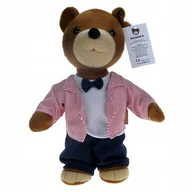 Maskotki i pluszaki - Miś Uszatek 30cm Elegant - miniaturka - grafika 1