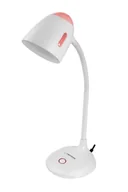 Lampy stojące - ELD110R Esperanza lampka biurkowa e27 electra czerwona - miniaturka - grafika 1