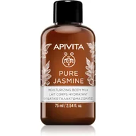 Balsamy i kremy do ciała - Apivita Pure Jasmine Body Milk nawilżające mleczko do ciała 75 ml - miniaturka - grafika 1