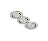 Lampy ścienne - Briloner 7220-032 - PACK 3x LED Łazienkowe oświetlenie wpuszczane FIT 1xGU10/5W/230V - miniaturka - grafika 1