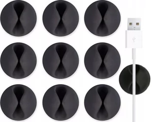 Organizer uchwyt kabli Cable Drop 10szt taśma 3M - Kable - miniaturka - grafika 1