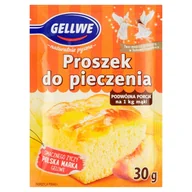 Proszki do pieczenia, drożdże - Gellwe GEL.PROSZEK DO PIECZENIA 30G zakupy dla domu i biura 64442155 - miniaturka - grafika 1