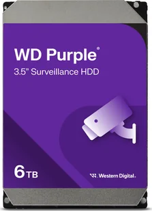 Dysk serwerowy WD WD Purple 6TB 3.5'' SATA III 6 Gb/s - Dyski serwerowe - miniaturka - grafika 1