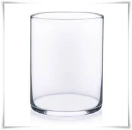 Wazony i flakony - Wazon szklany cylinder H-20 cm D-15 cm zatapiany - miniaturka - grafika 1