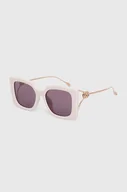 Okulary przeciwsłoneczne - Gucci okulary przeciwsłoneczne damskie kolor fioletowy GG1567SA - miniaturka - grafika 1