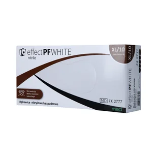 SAFEMED EFFECT PF Rękawice jednorazowe nitrylowe bezpudrowe White XL 100 szt. - Rękawiczki jednorazowe SAFEMED EFFECT PF Rękawice jednorazowe nitrylowe bezpudrowe White XL 100 szt. - Rękawiczki jednorazowe - miniaturka - grafika 1