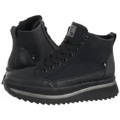 Botki damskie - Botki Czarne W3871-00 Black (RI312-b) Rieker - miniaturka - grafika 1