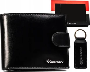 Rovicky Zestaw Prezentowy: Skórzany Portfel Męski I Brelok - Portfele - miniaturka - grafika 1
