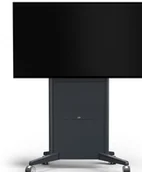 Uchwyty do monitorów - SMS Presence Mobile wózek z elektryczną regulacją (ver. 2021) do 98" | max. VESA 600x400 | max. obciążenie 150kg | ciemnoszary - miniaturka - grafika 1