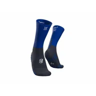 Skarpetki damskie - Skarpety do biegania Compressport Mid Compression Socks - miniaturka - grafika 1