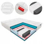 Materace - Materac Hybris Adaptive Beige 200x200 - miniaturka - grafika 1