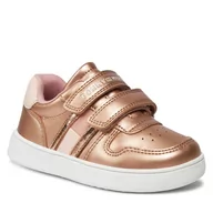 Buty dla dziewczynek - Sneakersy Tommy Hilfiger T1A9-32958-0376 M Rose Gold - miniaturka - grafika 1