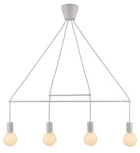 Candellux ALTO LAMPA WISZĄCA 4X40W E27 BIAŁY MATOWY - Lampy sufitowe - miniaturka - grafika 1