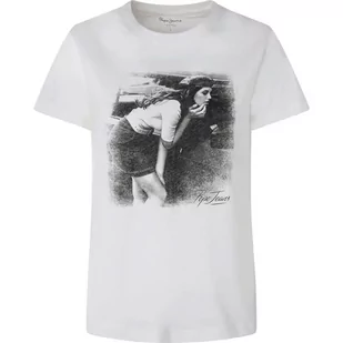 Koszulka damska Pepe Jeans Sany bawełniana-M - Koszulki i topy damskie - miniaturka - grafika 1