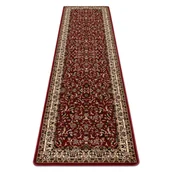 Dywany - Dywan, Chodnik ROYAL ADR wzór 1745 bordo do przedpokoju, na korytarz czerwony 80x200 cm - miniaturka - grafika 1