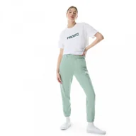 Spodnie sportowe damskie - Damskie spodnie dresowe Prosto Sweatpants Innis - zielone - PROSTO - miniaturka - grafika 1
