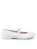 Buty dla chłopców - Geox Baleriny J Plie' A J0255A 000HH C1000 D Biały - miniaturka - grafika 1