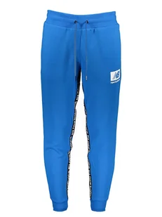 New Balance Spodnie dresowe w kolorze niebieskim - Spodnie sportowe męskie - miniaturka - grafika 1