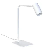 Lampy stojące - Nowodvorski Lampa stojąca biurkowa MONO wys. 40cm 10W GU10 biały - miniaturka - grafika 1