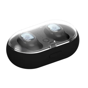 Devia TWS Joypods BT5.0 czarne V2 - Słuchawki - miniaturka - grafika 5