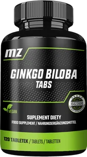 MZ-STORE GINKGO BILOBA EKSTRAKT Z MIŁORZĘBU 120 TABLETEK - Suplementy naturalne - miniaturka - grafika 1