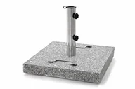 Parasole ogrodowe - Garthen Stojak Parasol - granit i stal - 45 x 45 cm - miniaturka - grafika 1