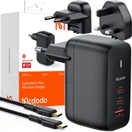 Ładowarki do telefonów - Mcdodo Gan 3.0 Szybka Ładowarka  Uniwersalna Usb-C Pd Usb-A 65W Ch-8442 - miniaturka - grafika 1