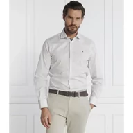 Koszule męskie - Tommy Hilfiger Koszula DUO PRINT | Slim Fit | stretch - miniaturka - grafika 1