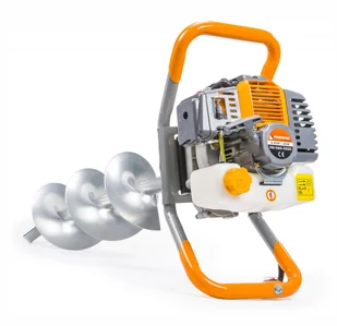 Powermat Benzynowa wiertarka do ziemi PM-SWG-600N-3W 6LE + 3x uchwyt wiertarski - Świdry do ziemi Powermat Benzynowa wiertarka do ziemi PM-SWG-600N-3W 6LE + 3x uchwyt wiertarski - Świdry do ziemi - miniaturka - grafika 1