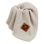 Koce i narzuty dla dzieci - Koc bubble BEIGE - miniaturka - grafika 1