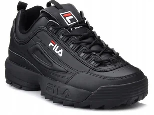 Buty męskie sportowe Fila Disruptor Low czarne 42 - Buty sportowe męskie - miniaturka - grafika 1