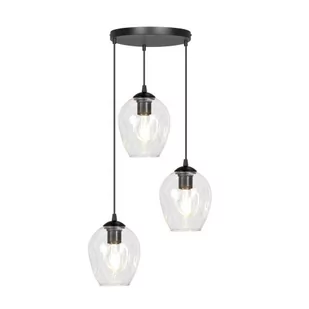 Emibig ISTAR 3 BL PREMIUM TRANSPARENT 679/3PREM lampa wisząca 3x40W/E27 IP20 679/3PREM - Lampy sufitowe - miniaturka - grafika 1