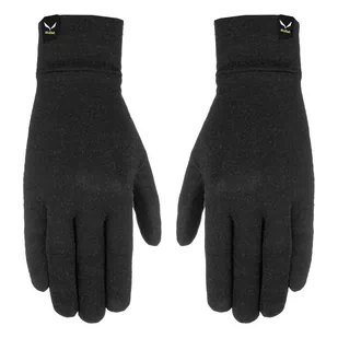 Rękawiczki unisex Salewa CRISTALLO LINER czarne 00-0000028214_0910 - Rękawiczki - miniaturka - grafika 1