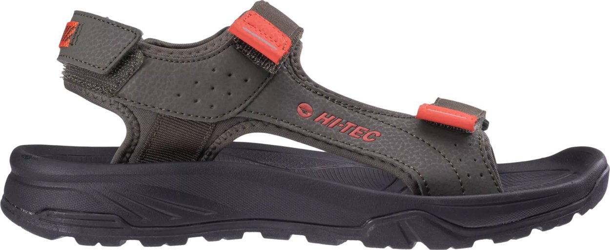 hitec Męskie sandały Hi-tec ARVOT khaki/orange/black rozmiar 42