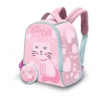 Plecak mały neoprenowy Little Cats KL10731 - Plecaki szkolne i tornistry - miniaturka - grafika 1