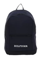 Plecaki - HILFIGER PLECAK DOME, niebieski, OS, niebieski (Kosmiczny Błękit), Jeden rozmiar, Casual - miniaturka - grafika 1