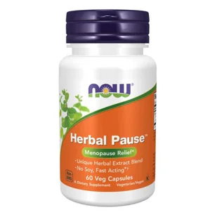 Now Foods Herbal Pause 60 kaps. TT001507 - Suplementy naturalne - miniaturka - grafika 1