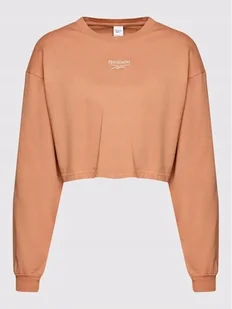 REEBOK - LONGSLEEVE CROP TOP DAMSKI - CL WDE COTTON LONGSLEEVE H49247 - Bluzki damskie - miniaturka - grafika 1